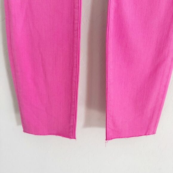 NEW Frank & Eileen Sligo Italian Performance Denim Skinny Jeans in Neon Pink 27 - Picture 8 of 11